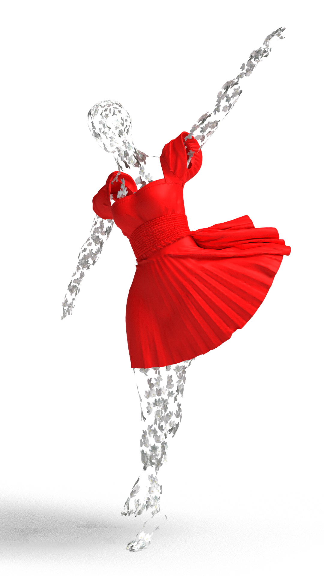 Spring — 3D work by Lina Khalil.